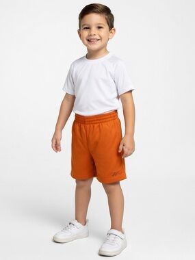 Reebok Kids Orange Athletic Shorts